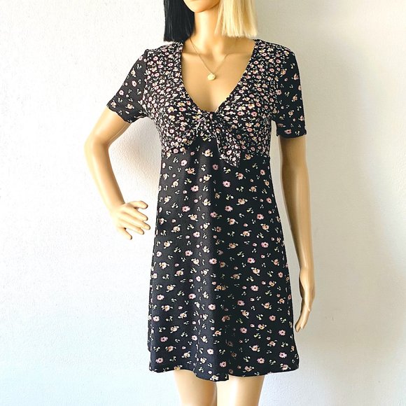 Petite Dress | Grunge Dress | Micro-Mini Dress | Empire Waist Dress | High-Waist - Picture 9 of 10